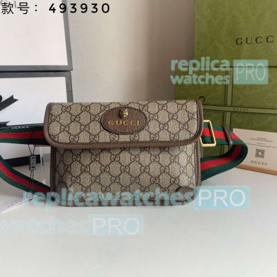 Copy GG Neo Vintage Small Belt Bag Beige 